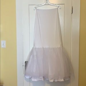 Mermaid Crinoline Petticoat (no hoop) Extra Small